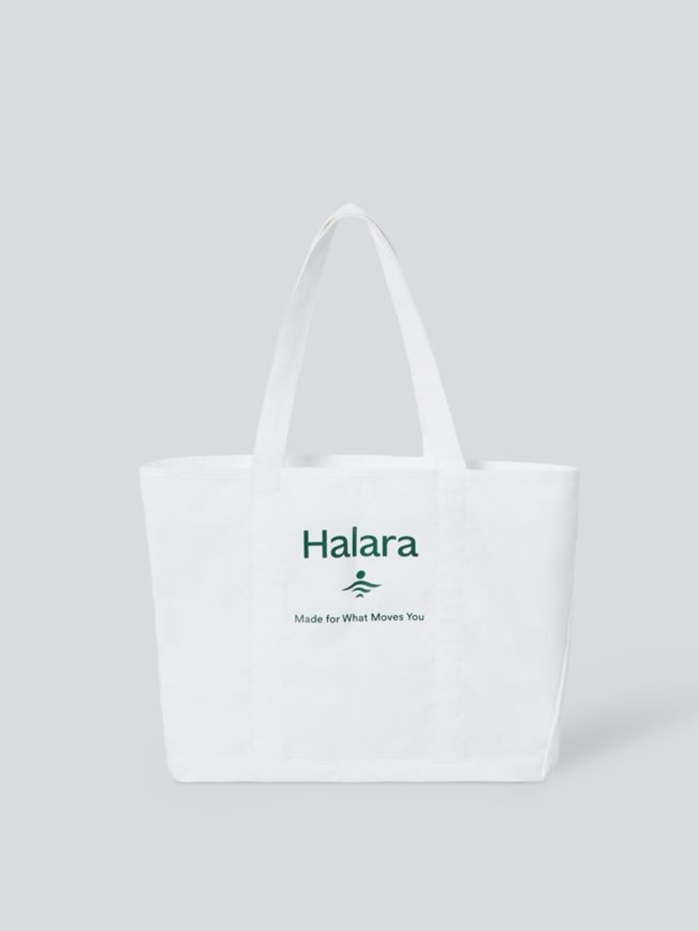 NWT Halara Letter Print Casual Canvas Tote Bag